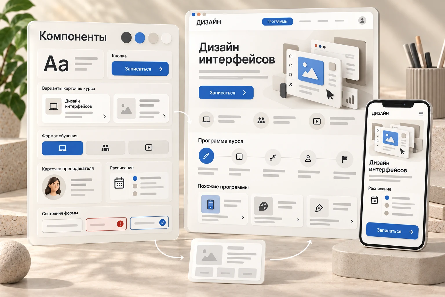 Цифровая упаковка: Учебный центр
